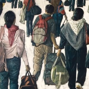 The cover of The Diaspora Sonnets by Oliver de la Paz